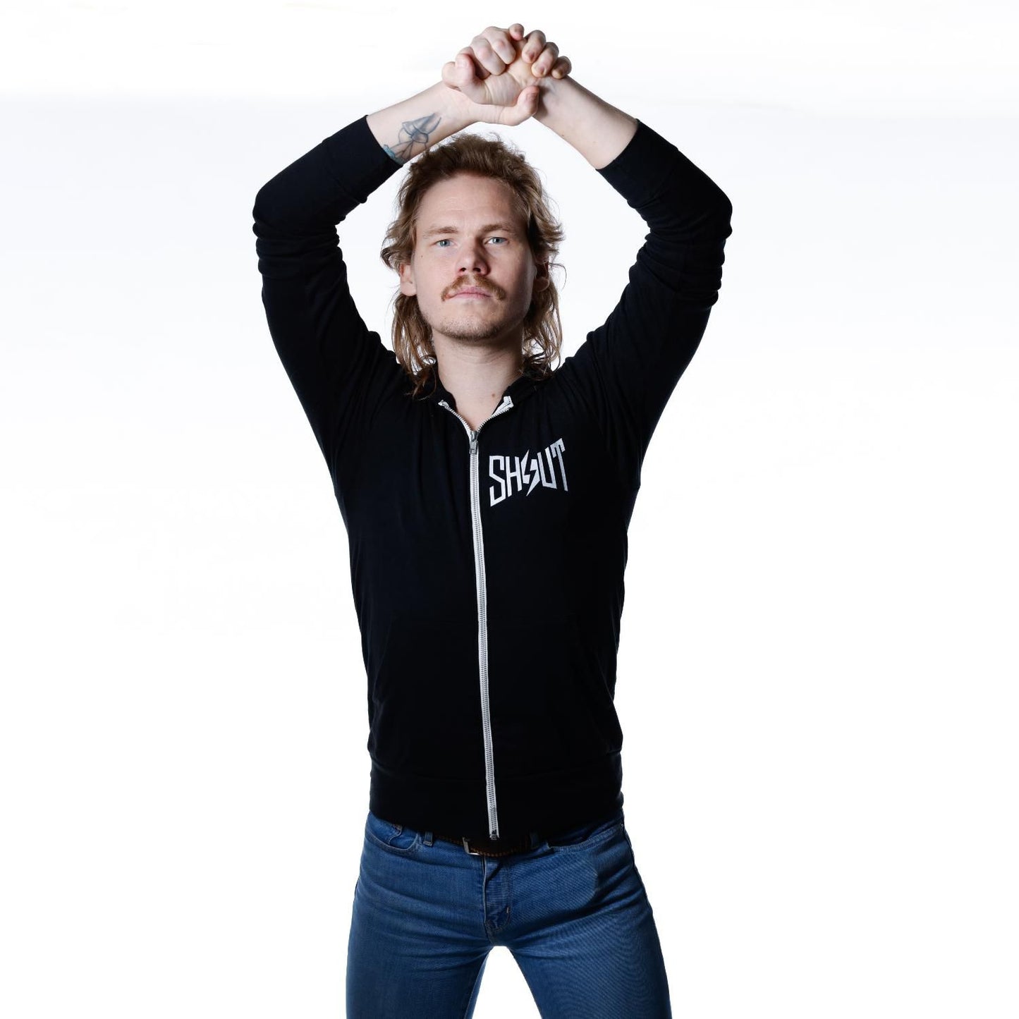 Unisex zip hoodie